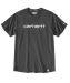 CARHARTT T-SHIRT RLXD FIT LOGO CARBON S