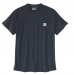 CARHARTT T-SHIRT RLXD FIT MW SS NAVY M