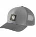 CARHARTT TWILL MESHBACK CAP ASPHALT