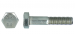 MEKAN.BOUT DIN931 8.8 VERZINKT M18X120