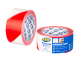 HPX Ruban de signalisation rouge/blanc 100M.