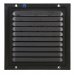 RENSON ROOSTER 437 150X150MM ZWART
