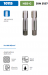 KRINO tarauds à main 10115 HSS-G BSP/GAS 1/8" 2 pièces