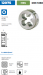 Krino filière ronde 12075 HSS BSP/GAS 1/4"