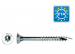 PFS+ Vis à panneaux TF-T20 Ø4,5x40 Zn