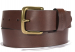 CARHARTT LEATHER BELT CLASSIC BROWN W36