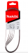 MAKITA BANDES ABRASIVES 9X533MM K100 5 pièces