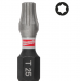 MILWAUKEE SHOCKWAVE BITS TX25 25MM 3ST