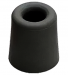 DEURSTOP RUBBER ZWART 38X50MM