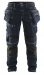 BLAKLADER WERKBROEK 1990 BLAUW/ZWART C54