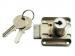 SERRURE A CYLINDRE NICKEL L22MM GAUCHE