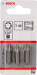 BOSCH BITS T40 25MM 3ST.