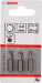 BOSCH BITS HEX 3 25MM 3ST.