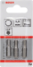 BOSCH BITS HEX 5 25MM 3ST.