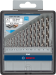 BOSCH Coffret de forets hélicoïdaux PRO Metal HSS-G, 13 pièces