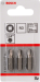 BOSCH BITS VIERKANT R3 25MM 3ST.