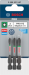 BOSCH BITS IMPACT PZ1+PZ2+PZ3 55MM