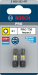 BOSCH BITS IMPACT T30 25MM 2ST.