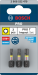 BOSCH BITS IMPACT T20+T25+T30 25MM