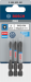 BOSCH BITS IMPACT PH1+PH2+PH3 55MM