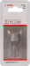 BOSCH douille Extra Hard 17MM 50MM