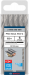 BOSCH Foret hélicoïdal PRO Metal HSS-G longueur standard, 6 x 57 x 93 mm, 10 pièces