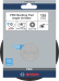 BOSCH Plateau de ponçage dur PRO Backing Pad, 125 mm, X-Lock