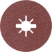BOSCH Disques abrasifs en fibre X-LOCK, Ø 125 mm, G 36, R444, Expert for Metal
