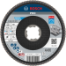 BOSCH Plateau à lamelles PRO X571, 125 mm, G40, X-Lock support en fibre