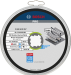 BOSCH Disque à tronçonner aggloméré PRO Stainless Steel and Metal, 125 x 1 x 22,23 mm, X-Lock, droit, 10 pièces