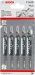 BOSCH WIPZAAGBLAD T144D HOUT 5ST.