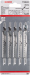 BOSCH WIPZAAGBLAD T234X HOUT 5ST.