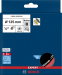BOSCH Plateau de ponçage multi-trous EXPERT universel, 125 mm, Medium