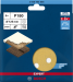 BOSCH Feuille abrasive EXPERT C470 à 8 trous pour ponceuses excentriques 125 mm, G 180, 5 pièces