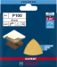 BOSCH Feuille abrasive EXPERT C470 pour ponceuses Delta 93 mm, G 100 5 pces