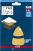 BOSCH Feuille abrasive EXPERT C470 à 11 trous pour ponceuses Multi 102 x 62 mm, 93 mm, G 120, 10 pièces