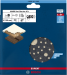 BOSCH Coffret de démarrage EXPERT M480 pour ponceuses excentriques 150 mm, 7 pièces
