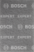 BOSCH Rectangle en non-tissé EXPERT N880 pour ponçage manuel 152 x 229 mm, Ultra fin S