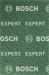 BOSCH Rectangle en non-tissé EXPERT N880 pour ponçage manuel 152 x 229 mm, usage général
