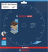 BOSCH Disque à tronçonner EXPERT Carbide Multi Wheel 230 mm, 22,23 mm