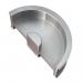 HDD INKAPSCHELP HALVE MAAN 40MM INOX