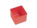 BAC PLAST. 54X54XH45MM - ROUGE