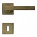 HDD DEURKRUK PRO KUBIC SHAPE 16MM MAT BRONS