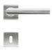 HDD DEURKRUK PRO FLAT SQUARE I SHAPE 19MM INOX
