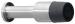 DEURSTOP INOX MUURBEVESTIGING 25X65MM