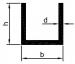 ALU PROFIEL U 25X25X25X2MM MTNT