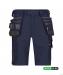 DASSY SHORT STRETCH AURAX BLAUW C42