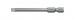 IRONSIDE BITS 1/4 75MM PLAT SL6.5 2ST.