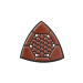 CARAT Disque de polissage DELTA 93MM K100
