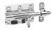 Verrou de box bouton INOX 80X120MM 327040